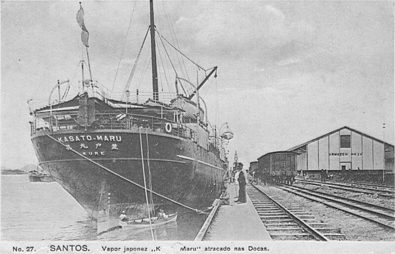 a boat that transported immigrants from japan.