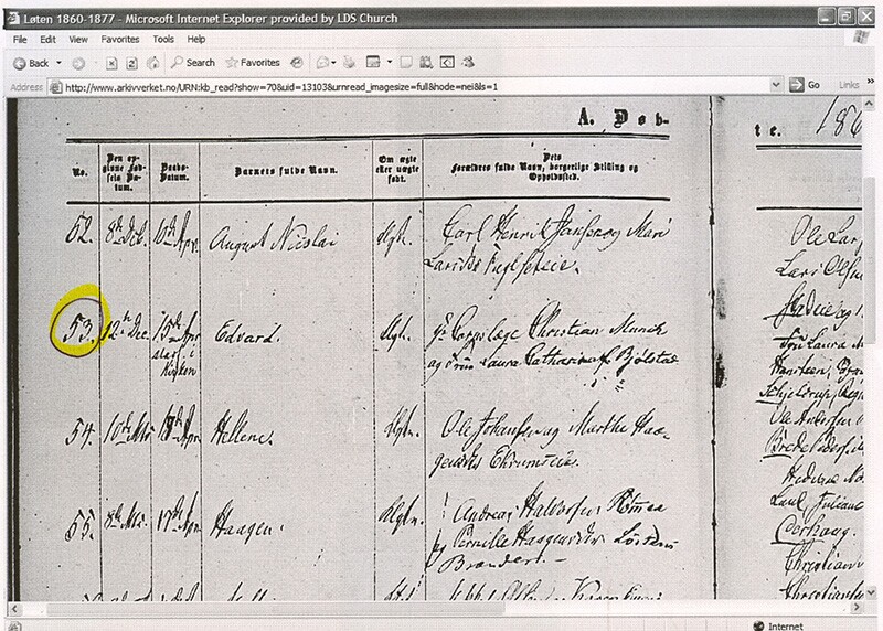 a norwegian record