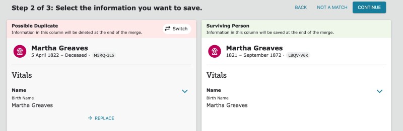 merging step 2 familysearch