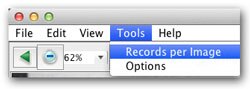 Tools Menu