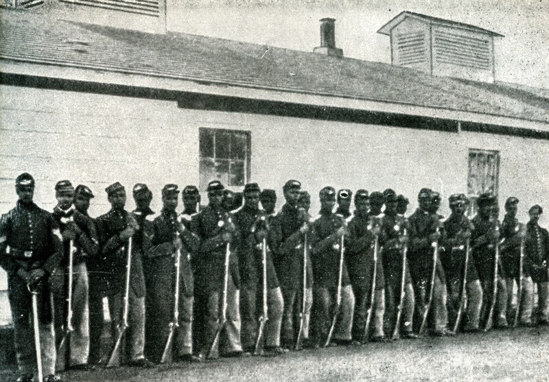 an african american battalion during the civil war.