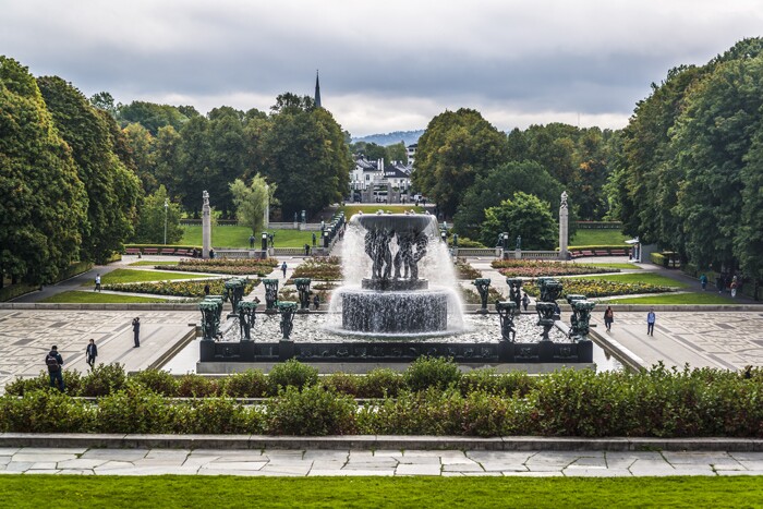 Vigeland sculpture park, Norway