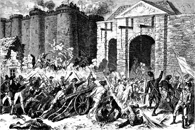 The Storming of the Bastille on July 14, 1789 marked the beginning of the French Revolution.