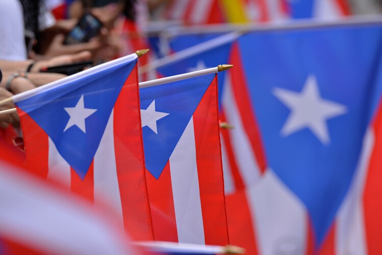puerto rican flags