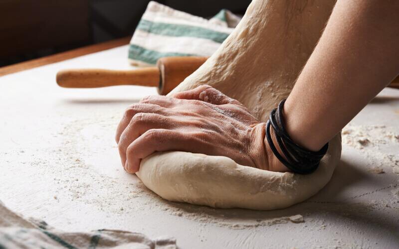 Apollonia Poilâne makes one of her signature loaves of bread.