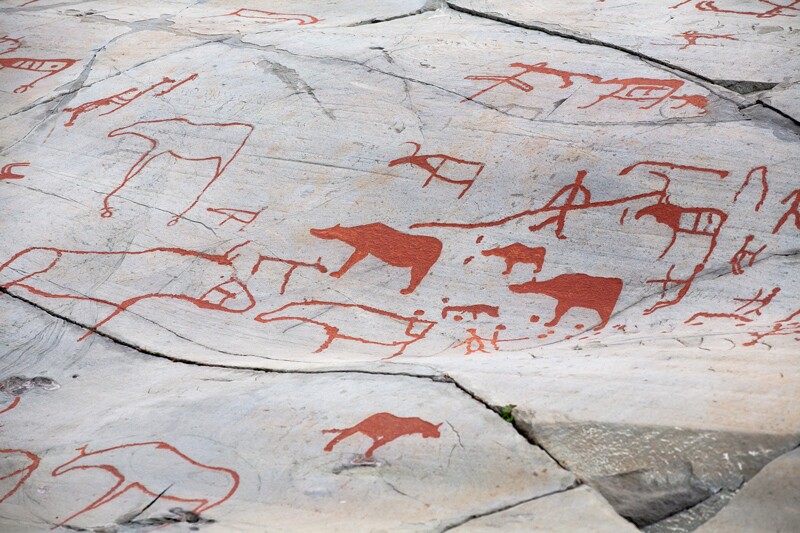 rock art of alta in Norway