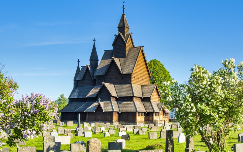 Heddal Church, which inspired Frozen architecture in Arendelle