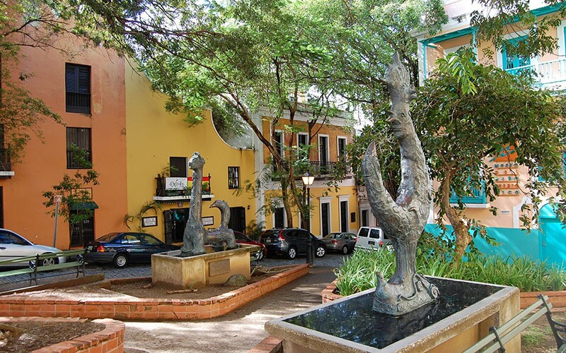 a street in puerto rico.