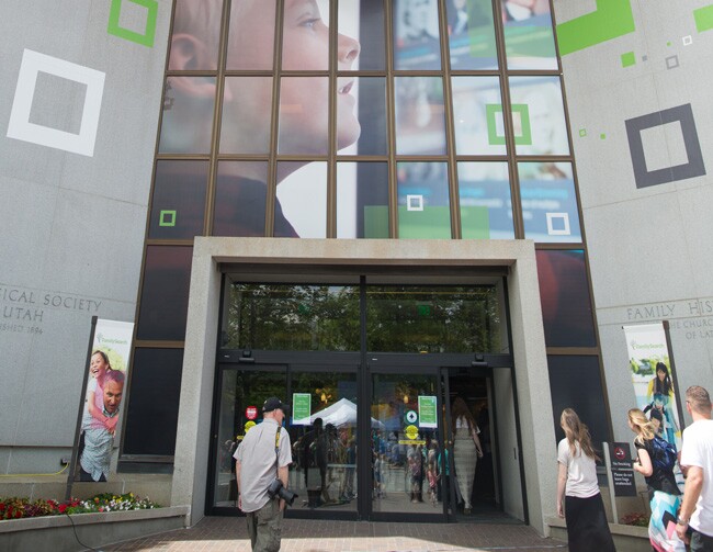 Discovery Center in downtown Salt Lake, UT.