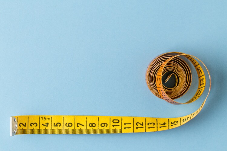 a measuring tape