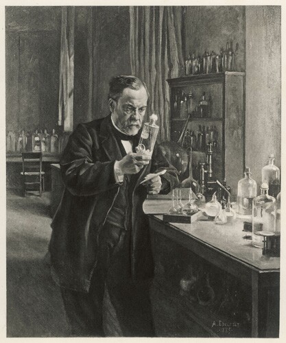 Louis Pasteur, a french scientist