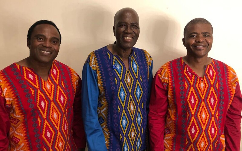 Members of the A Capella group Ladysmith Black Mambazo.