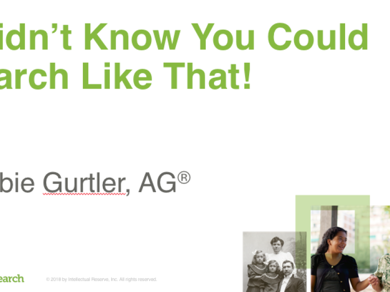 I Didn't Know You Could Search Like That! Introduction