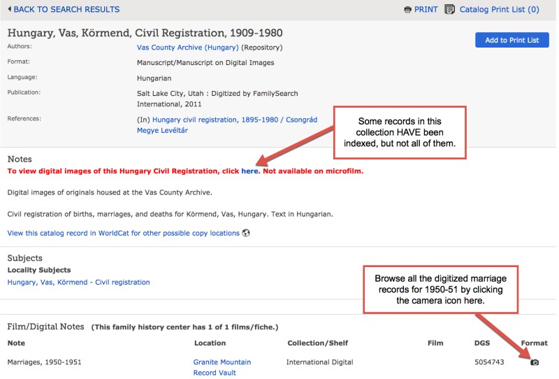 Expanded information on civil registration page.