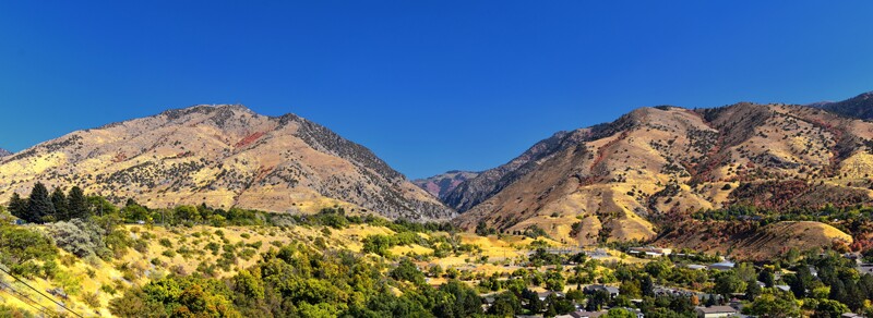 mountains in northern Utah