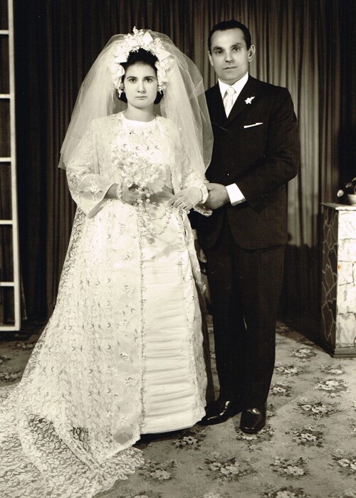 Wedding in São Paulo, Brazil, 1969.