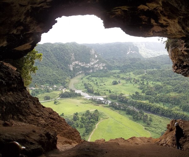 a cave in puerto rico