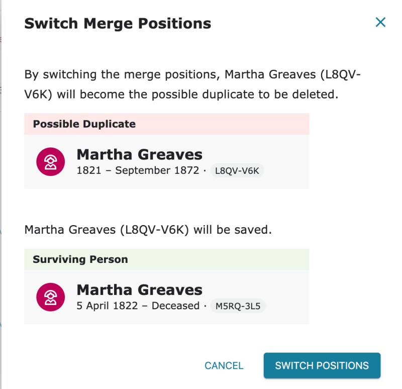 switch positions merging