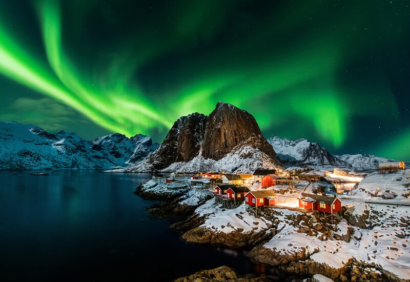 Northern lights in Norway