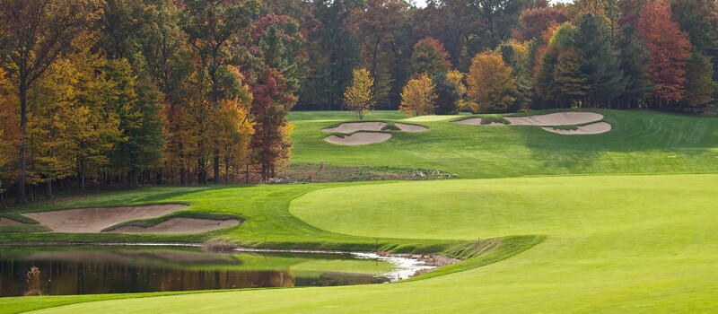 a golf course