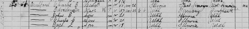 Find your ancestors in the 1910 census, which can be found at FamilySearch