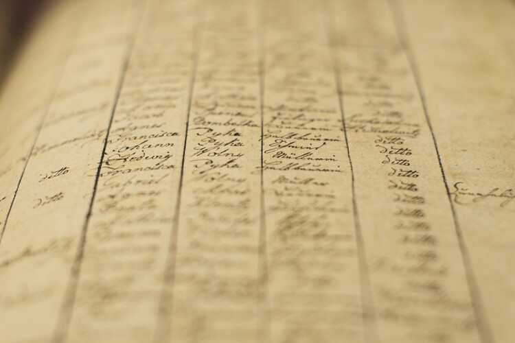 an old record