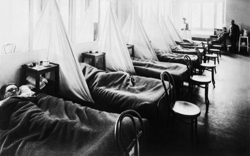 What Was It Like 100 Years Ago Today? 10 hospital beds from the pandemic in 1920, 100 years ago from today