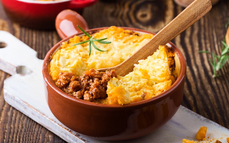A shepherd's pie