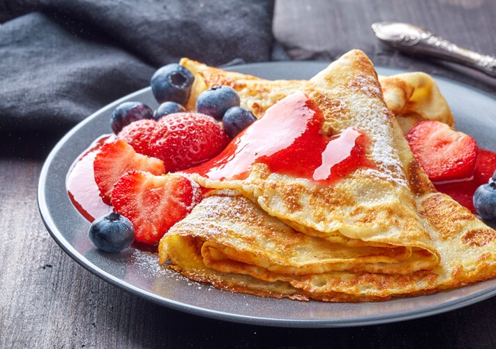 crepes, a french dish
