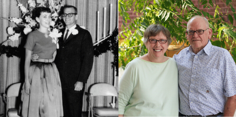 A 50th wedding anniversary is a great time to capture family memories.