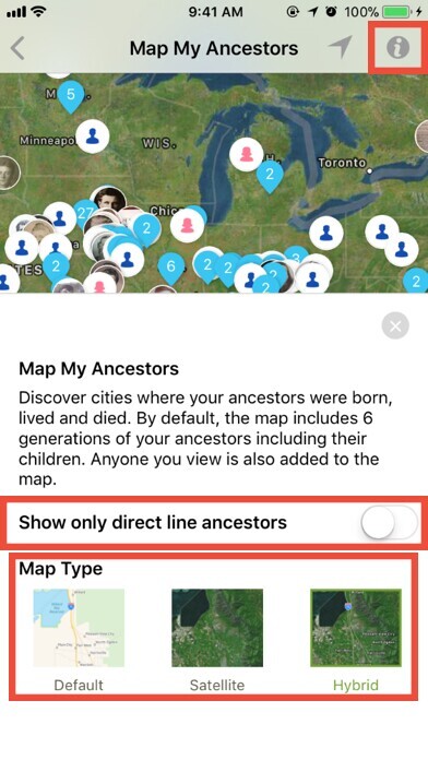 How to see a map of all your ancestors