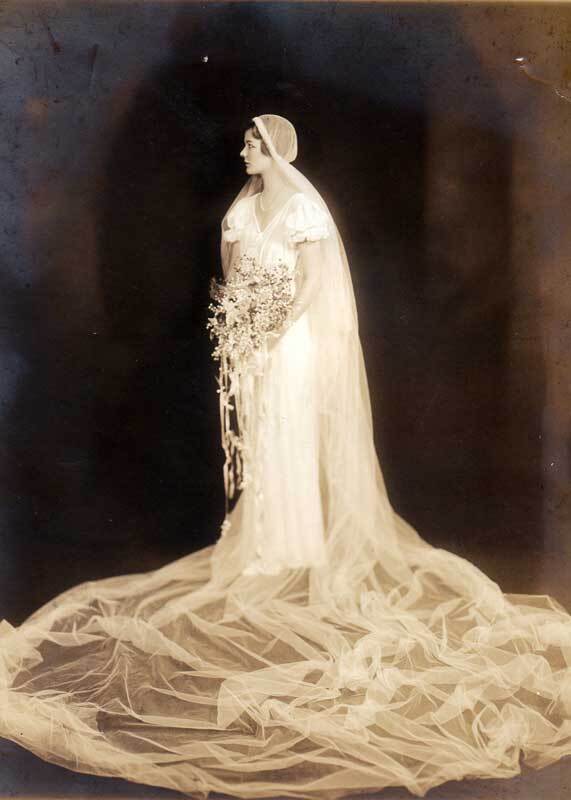 1930s wedding dress