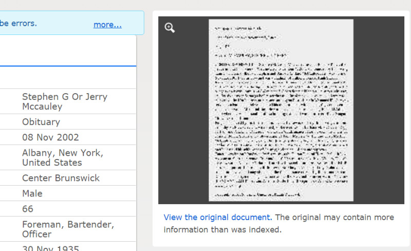 View GenealogyBank images