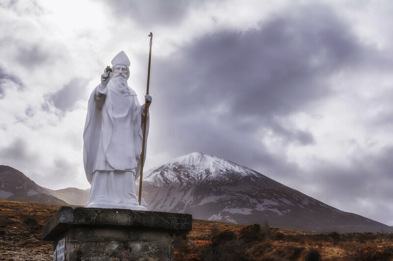Croagh Patrick in Ireland