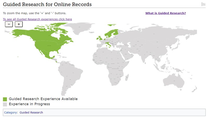 the guided research map