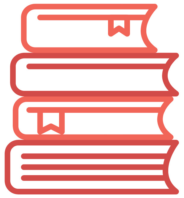Icon of stack of books