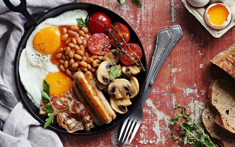 a full english breakfast.