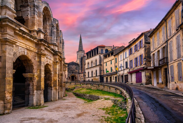 Arles, a picturesque french city