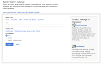 FamilySearch Catalog