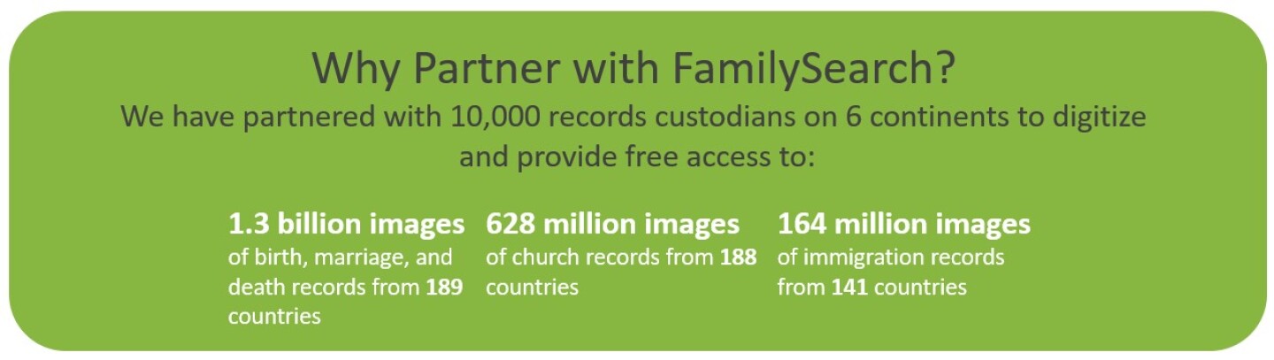 FamilySearch Stats