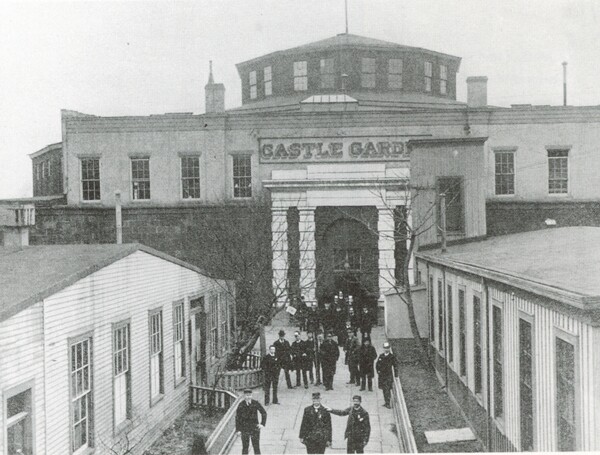 The Castle Garden Emigrant Landing Depot was the first USA immigration station.