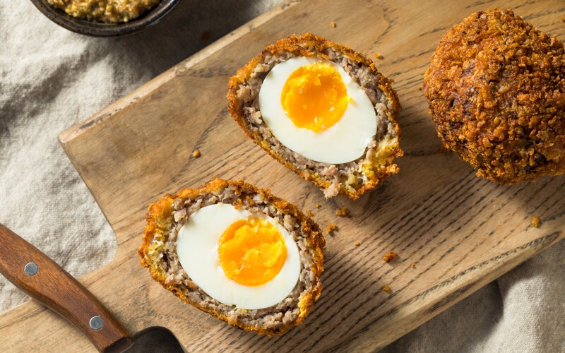 English dish, scotch egg