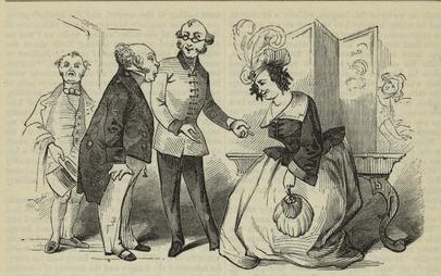 a comic from ireland in the 1850s