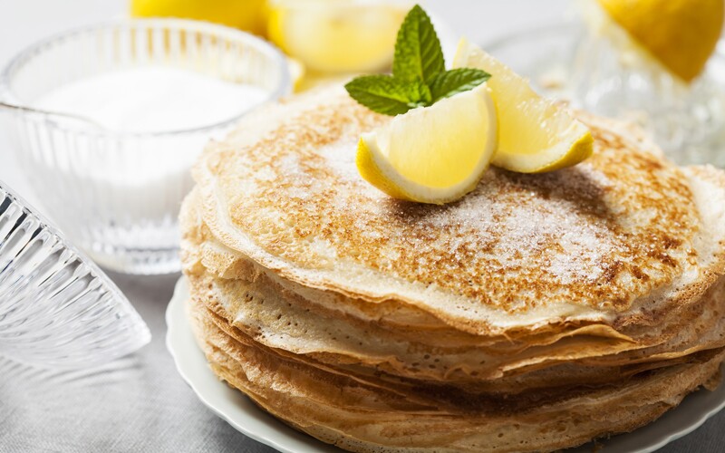 a photo of english pancakes