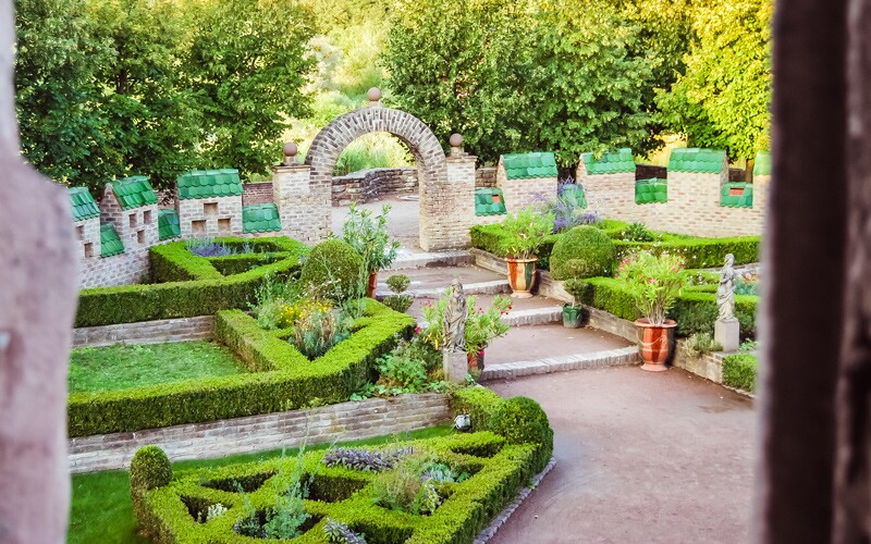 Ecomusée d'Alsace, Ungersheim, France - Gardens
