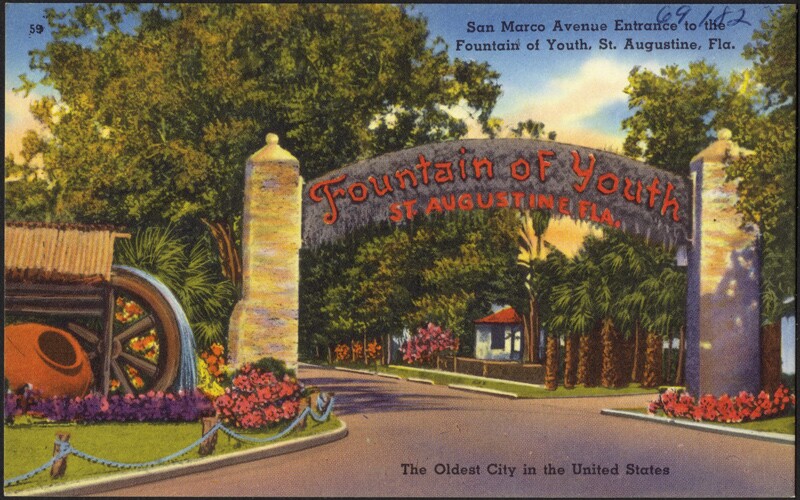 Ponce de Leon’s Fountain of Youth Archaeological Park, St. Augustine, Florida